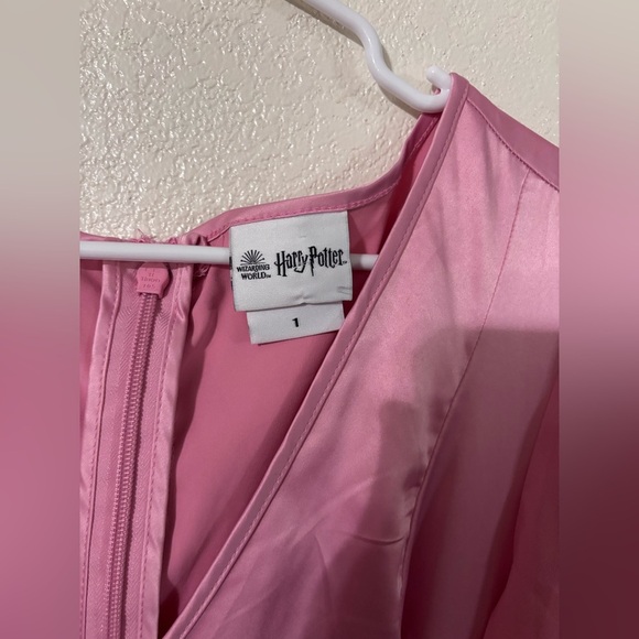 Torrid Harry Potter Yule Ball Dress Elegant Pink and Red Layered Dress Sz 1X - Picture 5 of 6
